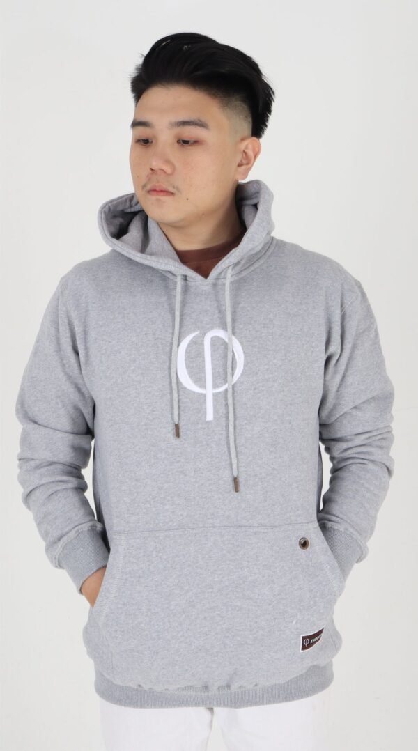 Rhodope Pullover Hoodie Grey dove - Gambar 2
