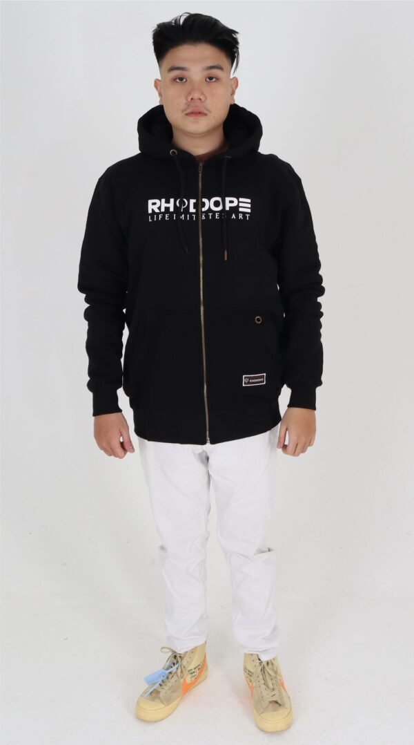 Rhodope Zipper Hoodie Dark history