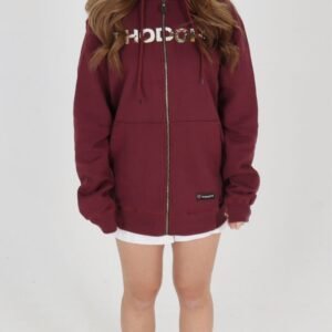 Rhodope Zipper Hoodie Wine