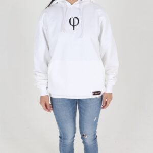 Rhodope Pullover Hoodie Serene white