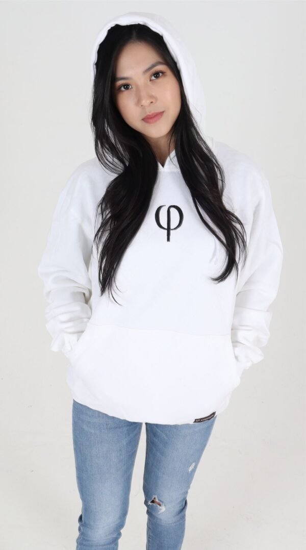 Rhodope Pullover Hoodie Serene white - Gambar 2
