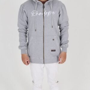 Rhodope Zipper Hoodie Evolving grey