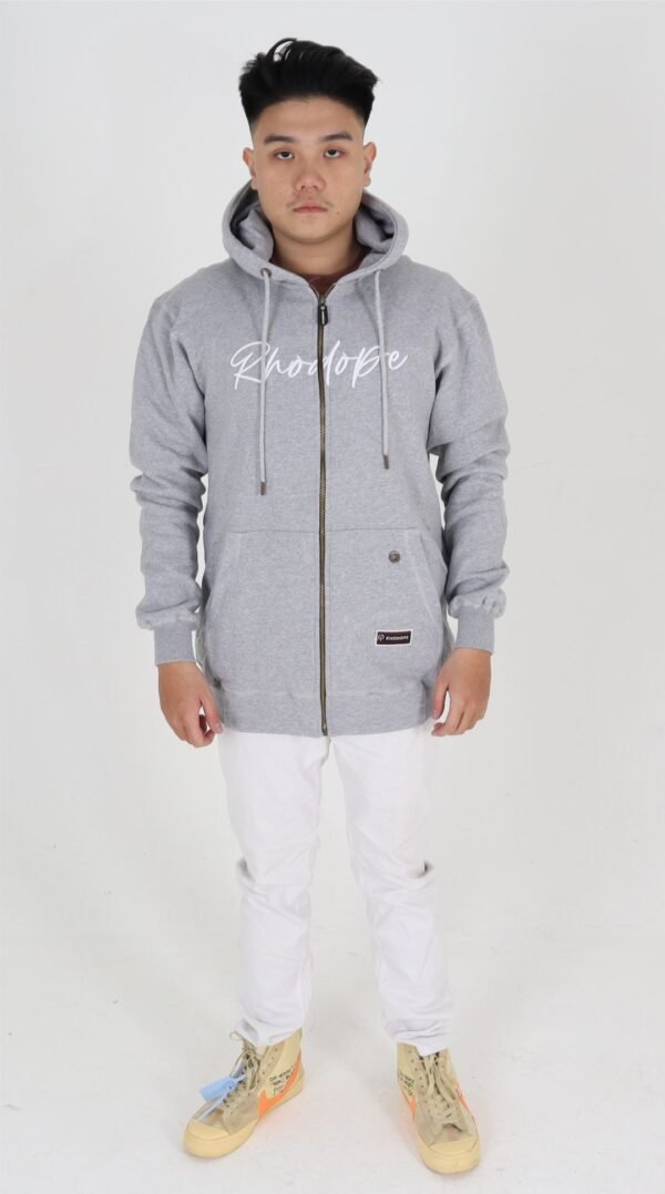 Rhodope Zipper Hoodie Evolving grey