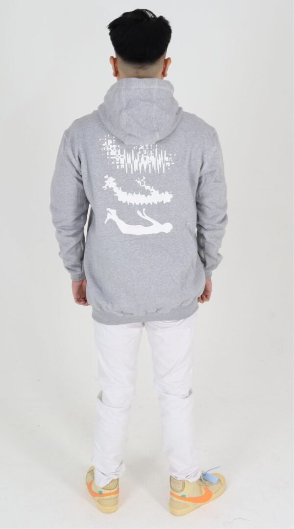 Rhodope Zipper Hoodie Evolving grey - Gambar 5