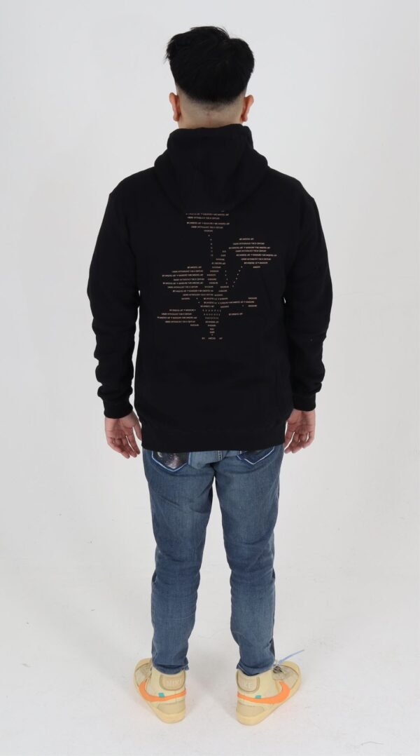 Rhodope Pullover Hoodie Encrypted flower - Gambar 4