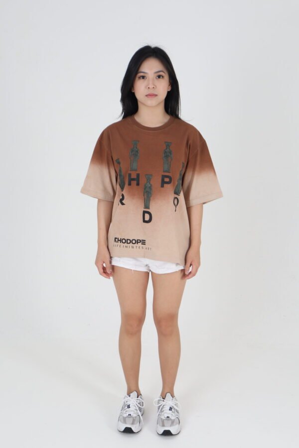 Rhodope Tees Oversize Washed sins - Gambar 2